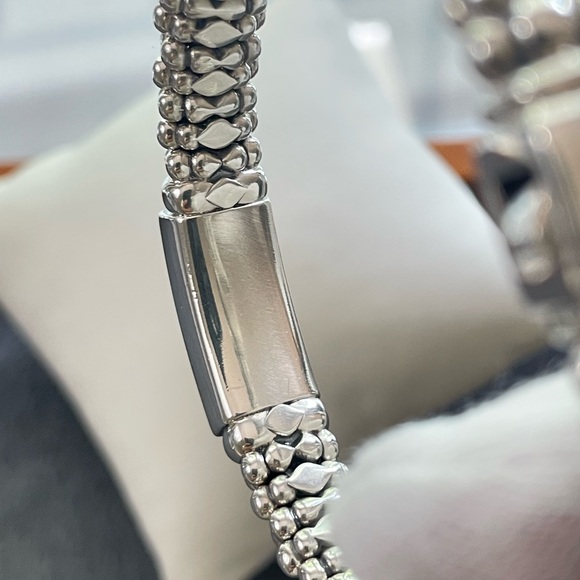 Lagos Caviar 8mm Maya Bracelet with Black Onyx-Small - Picture 8 of 10